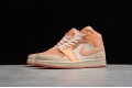 Nike Air Jordan 1 Mid Apricot DH4270-800 Basketball Shoes