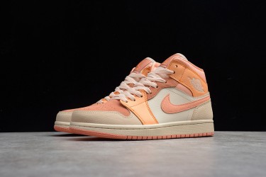 Nike Air Jordan 1 Mid Apricot DH4270-800 Basketball Shoes