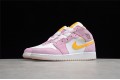 Nike Air Jordan 1 Mid Arctic Pink C9517-600 Basketball Shoes