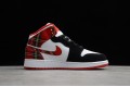 Nike Air Jordan 1 Mid Bad Santa 554725-607 Basketball Shoes