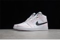 Nike Air Jordan 1 Mid Barely Rose BQ6472-500 Basketball Shoes