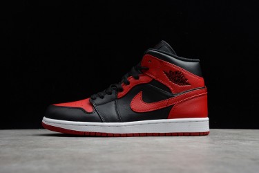 Nike Air Jordan 1 Mid Bred DA4666-001 Basketball Shoes