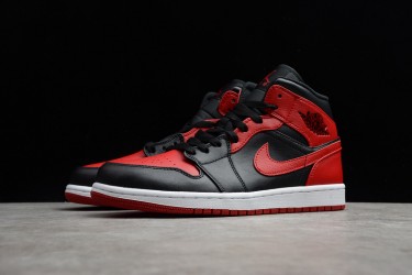 Nike Air Jordan 1 Mid Bred DA4666-001 Basketball Shoes