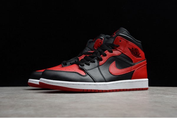 Nike Air Jordan 1 Mid Bred DA4666-001 Basketball Shoes