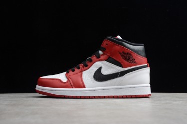 Nike Air Jordan 1 Mid Chicago 554724-173 Basketball Shoes