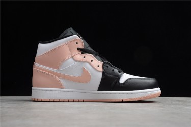 Nike Air Jordan 1 Mid Crimson Tint 554724-133 Basketball Shoes