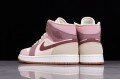 Nike Air Jordan 1 Mid Dark Pony Smoky Mauve DO7440-821 Basketball Shoes