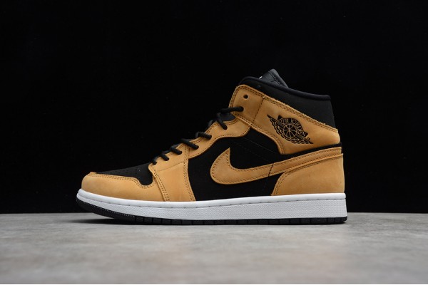 Nike Air Jordan 1 Mid Desert Ochre DB5453-700 Basketball Shoes