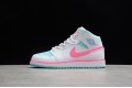 Nike Air Jordan 1 Mid Digital Pink BQ6931-700 Basketball Shoes