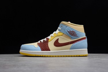 Nike Air Jordan 1 Mid Fearless CU2803-200 Basketball Shoes