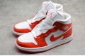 Nike Air Jordan 1 Mid Habanero Red 554724-140 Basketball Shoes