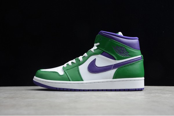 Nike Air Jordan 1 Mid Hulk 554724-300 Basketball Shoes