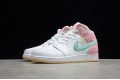 Nike Air Jordan 1 Mid Ice Cream DD1666-100 Basketball Shoes White Pink .jpg