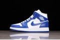 Nike Air Jordan 1 Mid Kentucky Blue BQ6472-104 Basketball Shoes