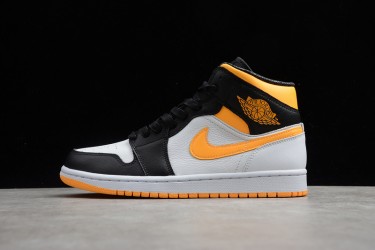 Nike Air Jordan 1 Mid Laser Orange CV5276-107 Basketball Shoes