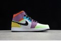 Nike Air Jordan 1 Mid Lightbulb CW1140-100 Basketball Shoes