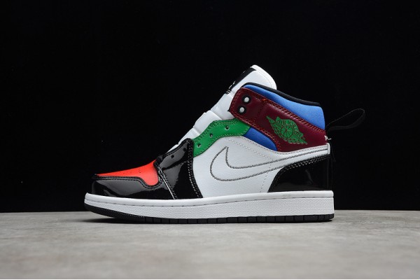 Nike Air Jordan 1 Mid Multi-Color DB5454-001 Basketball Shoes