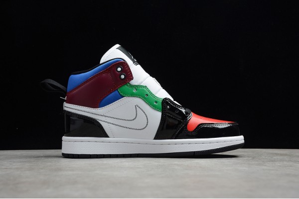 Nike Air Jordan 1 Mid Multi-Color DB5454-001 Basketball Shoes