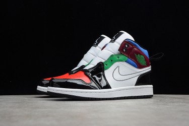 Nike Air Jordan 1 Mid Multi-Color DB5454-001 Basketball Shoes