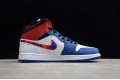 Nike Air Jordan 1 Mid Multicolored Swoosh 852542-146 Basketball Shoes