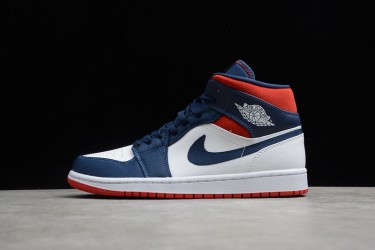 Nike Air Jordan 1 Mid Olympic 852542-104 Basketball Shoes