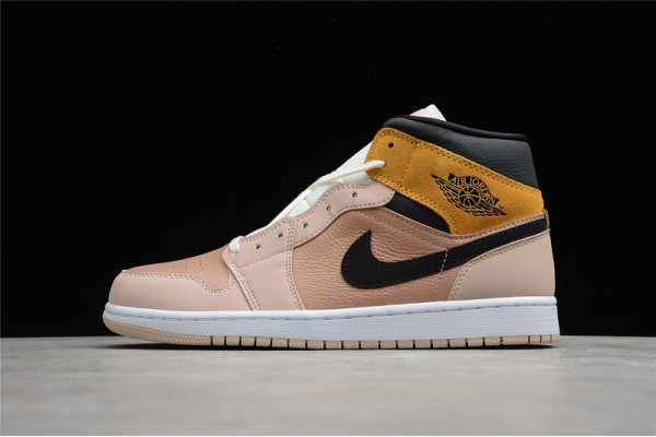 Nike Air Jordan 1 Mid Particle Beige DD2224-200 Basketball Shoes