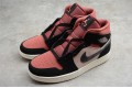 Nike Air Jordan 1 Mid Peach Mocha DH0210-100 Basketball Shoes Pink .jpg