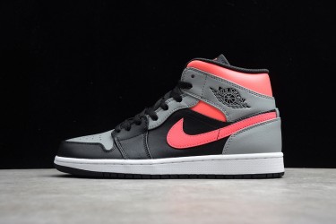 Nike Air Jordan 1 Mid Pink Shadow 554724-059 Basketball Shoes