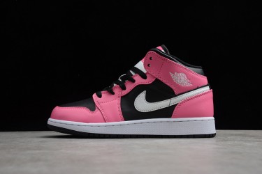 Nike Air Jordan 1 Mid Pinksicle 555112-002 Basketball Shoes