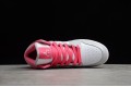 Nike Air Jordan 1 Mid Platinum Pink 555112-109 Basketball Shoes