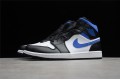 Nike Air Jordan 1 Mid Racer Blue 554724-140 Basketball Shoes