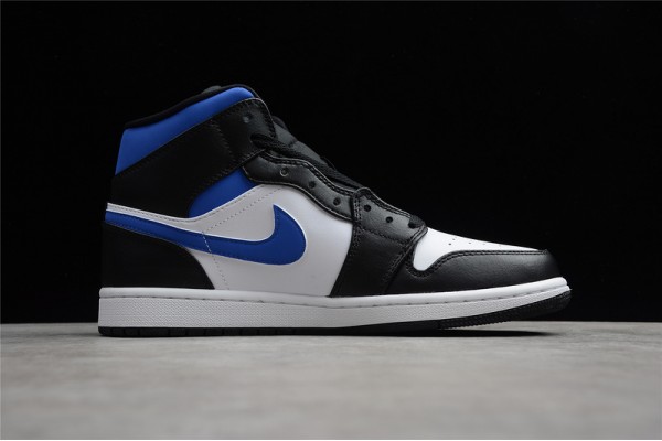 Nike Air Jordan 1 Mid Racer Blue 554724-140 Basketball Shoes