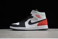 Nike Air Jordan 1 Mid Red Black Toe 852542-100 Basketball Shoes