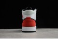 Nike Air Jordan 1 Mid Red Black Toe 852542-100 Basketball Shoes