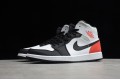 Nike Air Jordan 1 Mid Red Black Toe 852542-100 Basketball Shoes