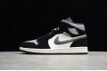 Nike Air Jordan 1 Mid Satin Smoke Grey 852542-011 Basketball Shoes