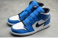 Nike Air Jordan 1 Mid Signal Blue DD6834-402 Basketball Shoes