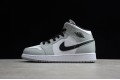 Nike Air Jordan 1 Mid Smoke Grey 554724-092 Basketball Shoes