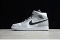 Nike Air Jordan 1 Mid Smoke Grey 554724-092 Basketball Shoes