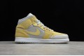 Nike Air Jordan 1 Mid Tan Grey DA4666-001 Basketball Shoes