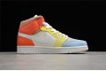 Nike Air Jordan 1 Mid To My First Coach DJ6908-100 Basketball Shoes