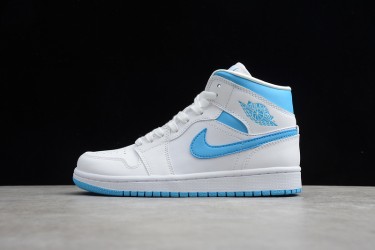 Nike Air Jordan 1 Mid UNC BQ6472-114 Basketball Shoes