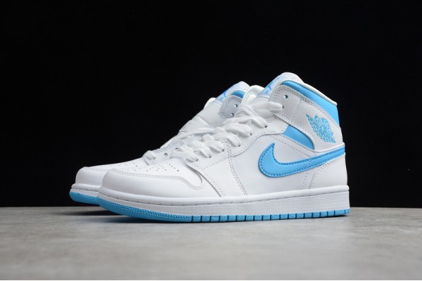 Nike Air Jordan 1 Mid UNC BQ6472-114 Basketball Shoes