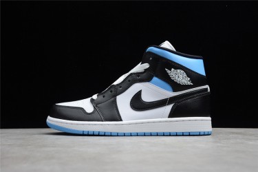 Nike Air Jordan 1 Mid University Blue BQ6472-102 Basketball Shoes