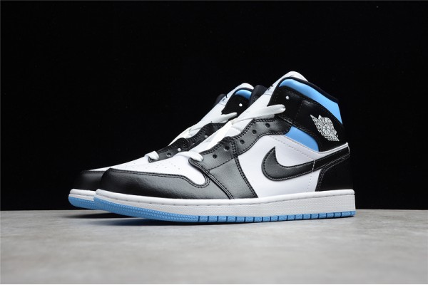 Nike Air Jordan 1 Mid University Blue BQ6472-102 Basketball Shoes