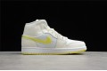 Nike Air Jordan 1 Mid Voltage Yellow DB2822-107 Basketball Shoes