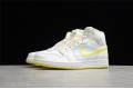 Nike Air Jordan 1 Mid Voltage Yellow DB2822-107 Basketball Shoes