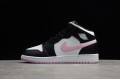 Nike Air Jordan 1 Mid White Light Arctic Pink 555112-103 Basketball Shoes