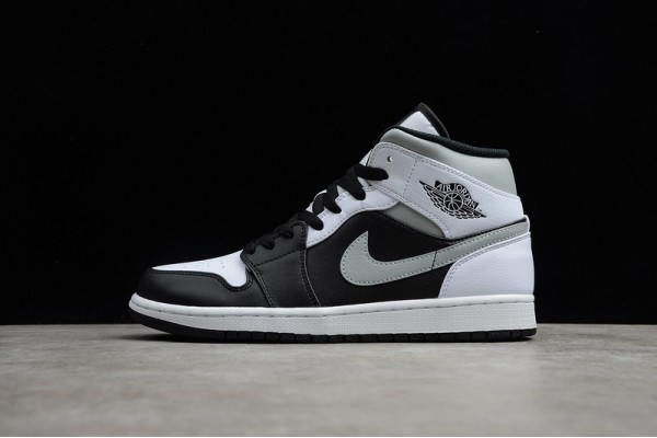 Nike Air Jordan 1 Mid White Shadow 554724-073 Basketball Shoes