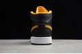 Nike Air Jordan 1 Mid Yellow Black C9352-001 Basketball Shoes